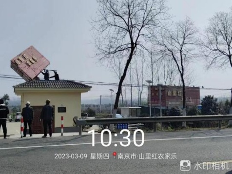 六合城管程桥中队开展大整治、大扫除