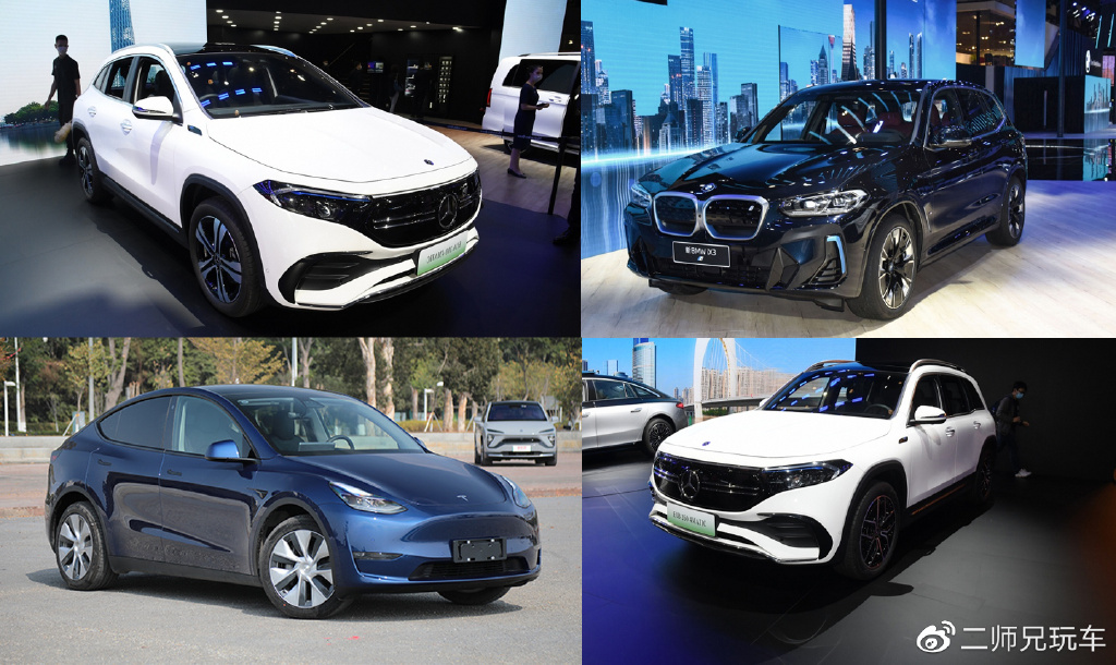 特斯拉Model Y领衔,38万级豪华纯电SUV海选,买BBA真不如买国产?