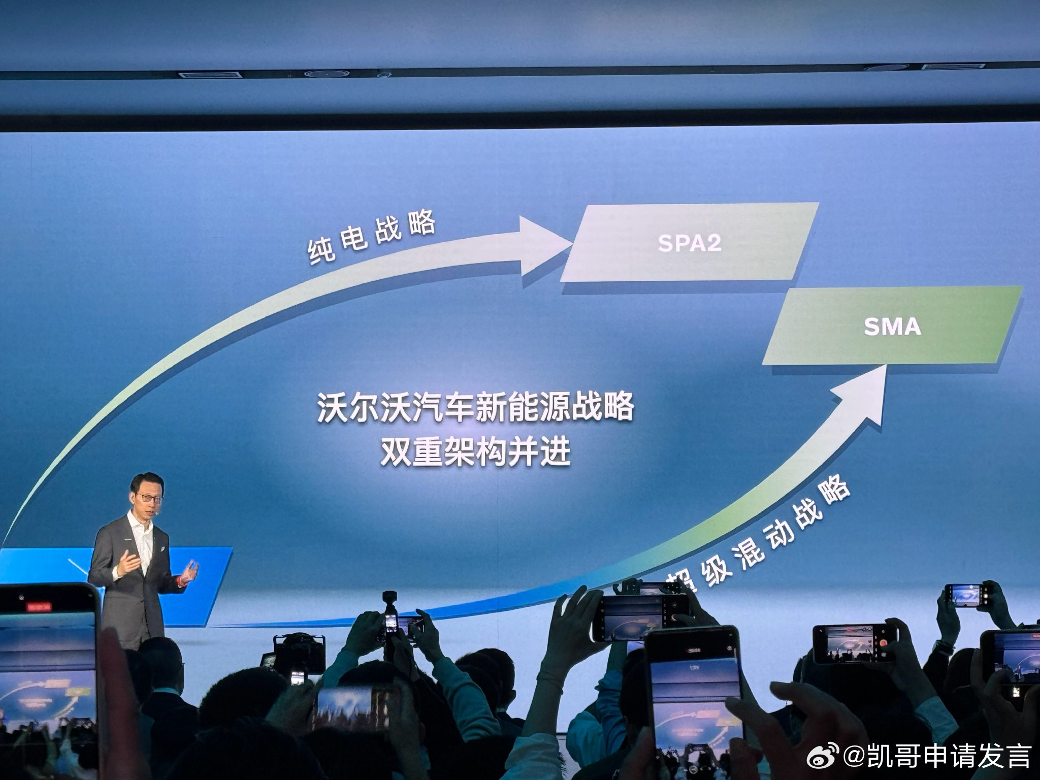 沃尔沃发布全新混动架构SMA并推出首款新车XC70