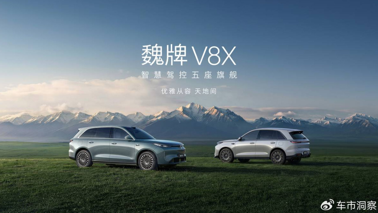 一车双型格重塑旗舰标准，22.68万起魏牌V8X正式上市