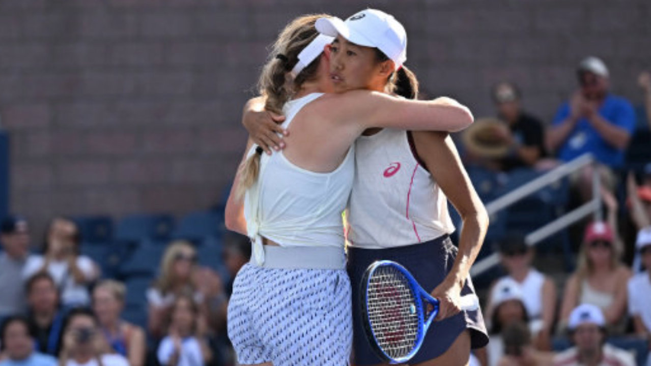 张帅/亚历山德洛娃2-0克里斯蒂安/莫拉特利，取得美网开门红