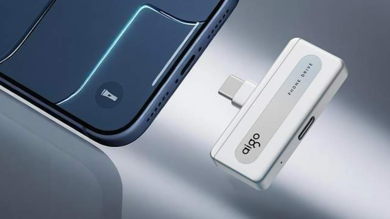 iPhone好用的U盘推荐：aigo PL10让苹果手机轻松扩容