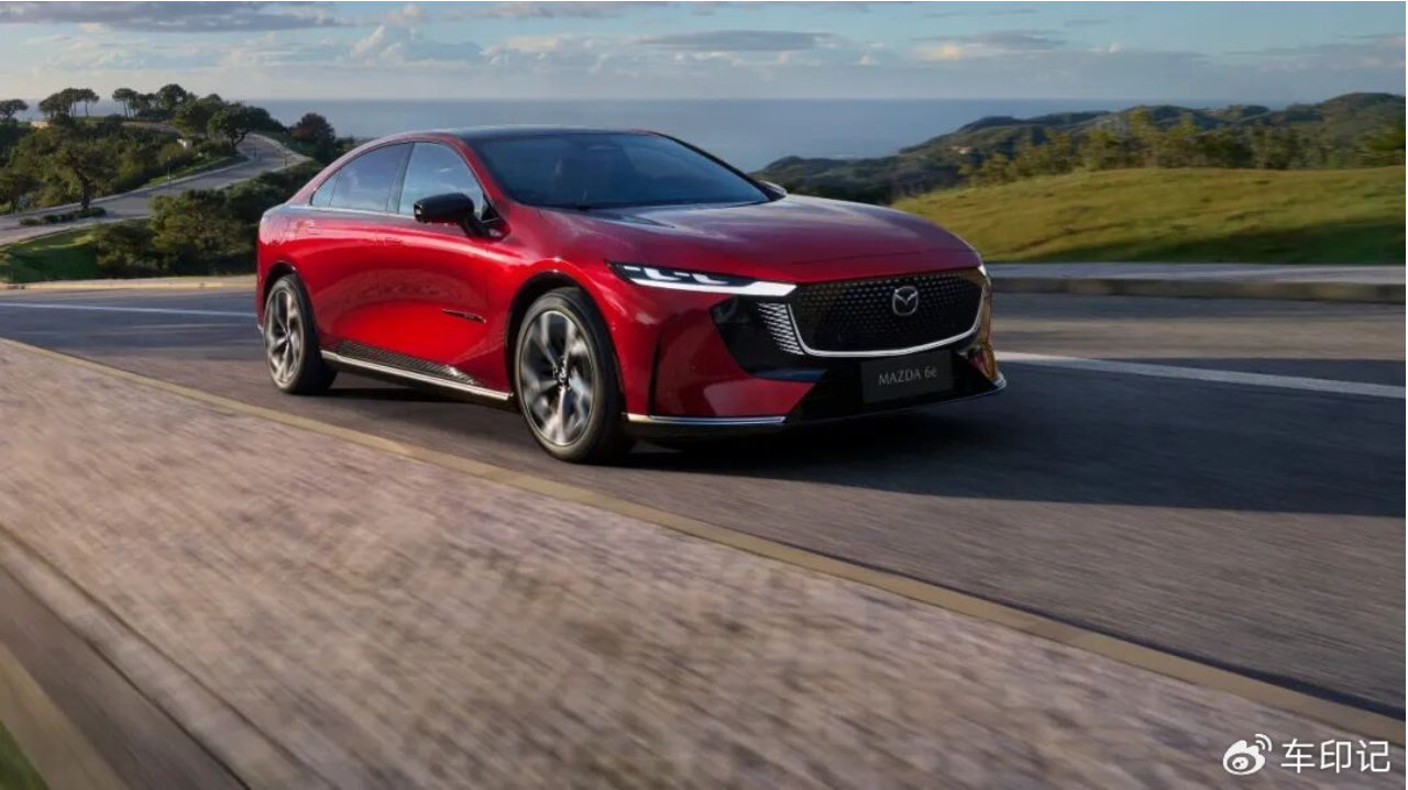 MAZDA 6e亮相2025泰国车展 长安马自达新能源全球化布局持续加速