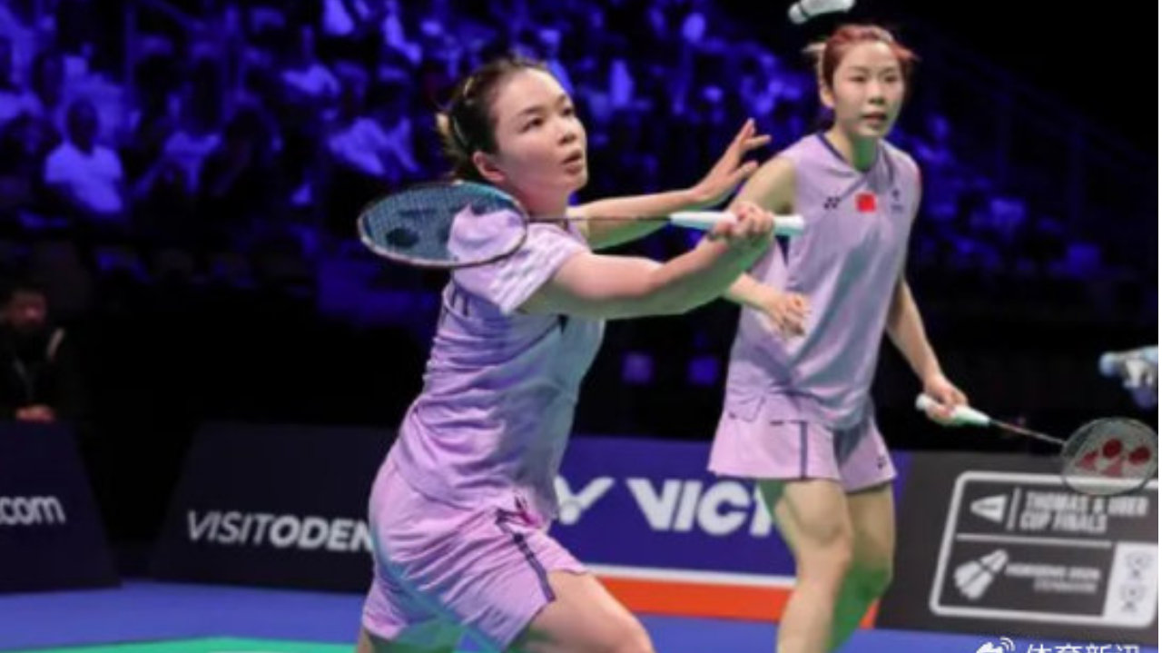 韩国羽毛球公开赛，陈清晨/贾一凡2-0许雅晴/宋祐媗，晋级16强