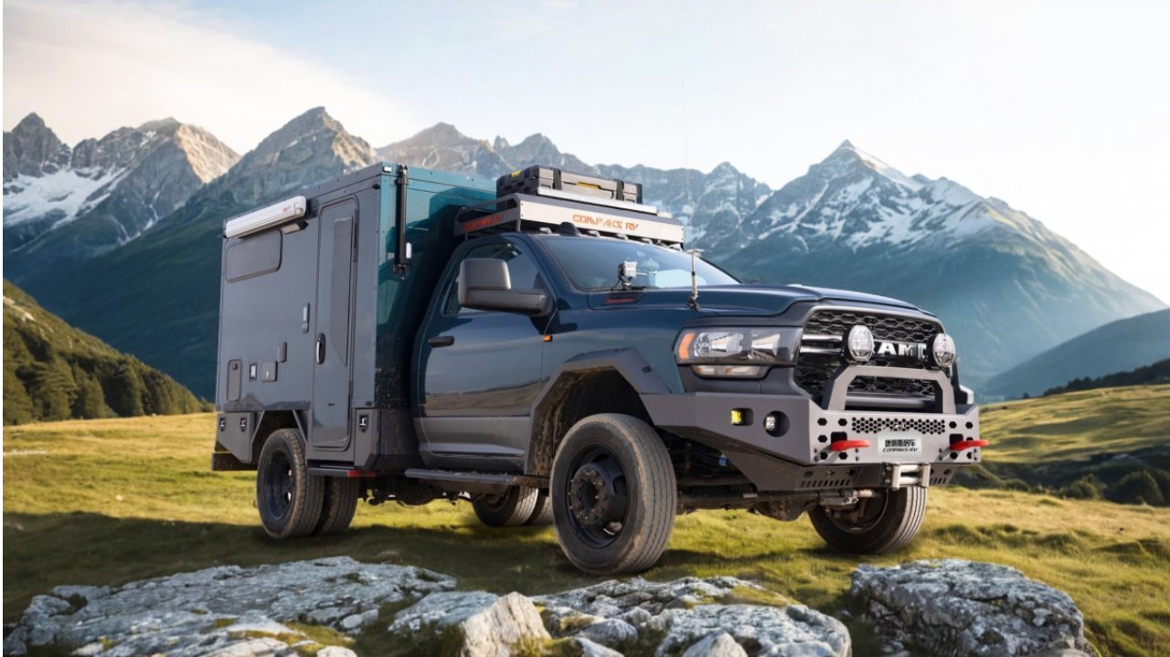 百万级房车到底长什么样？6.4L强擎公羊底盘，公羊房车尽享奢华