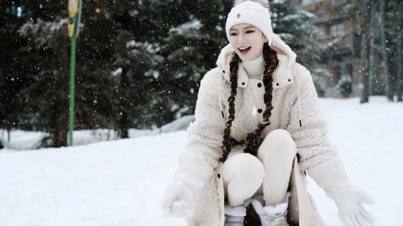 戚薇的滑雪之旅