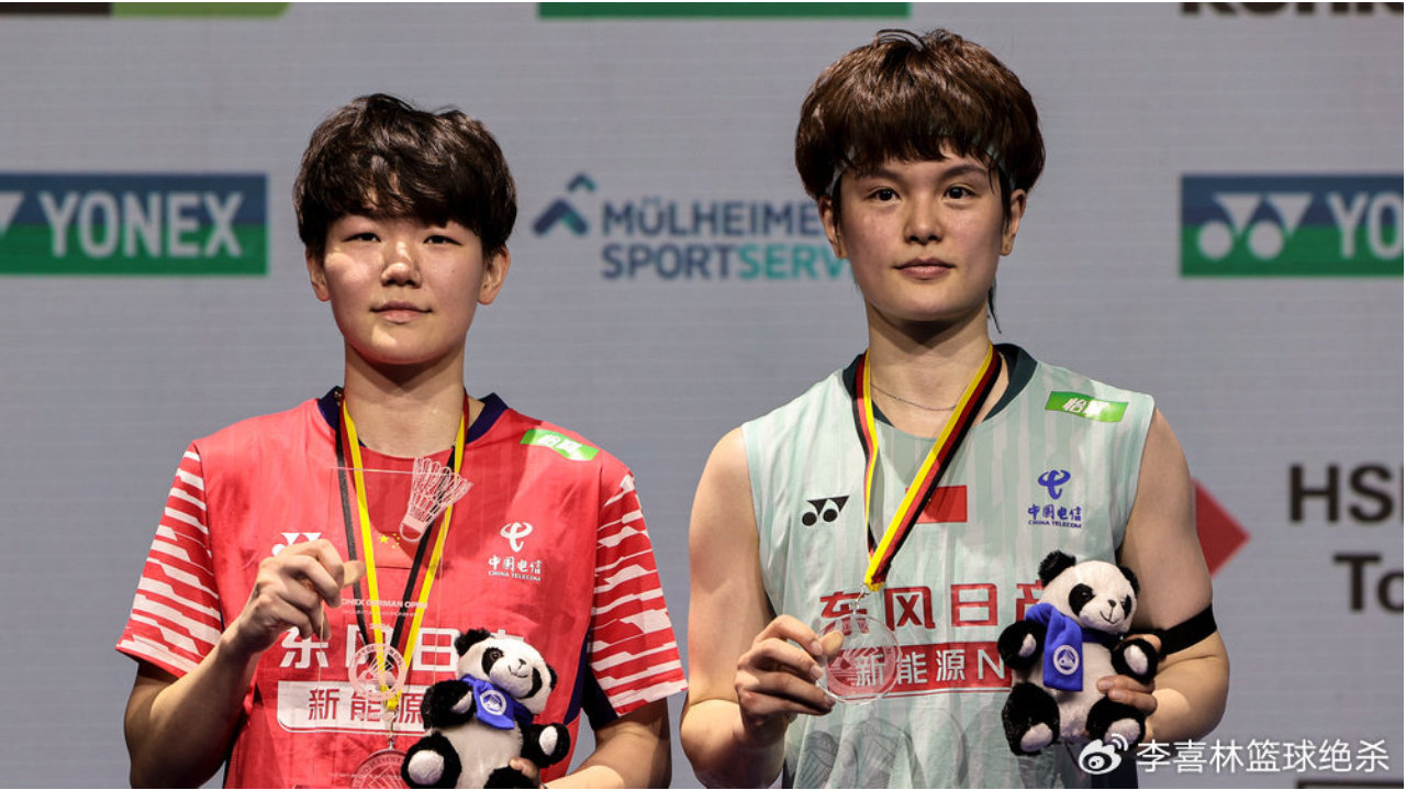 2-0击败世界第二！中国女羽24岁战将夺冠：看齐陈雨菲冲击主力？