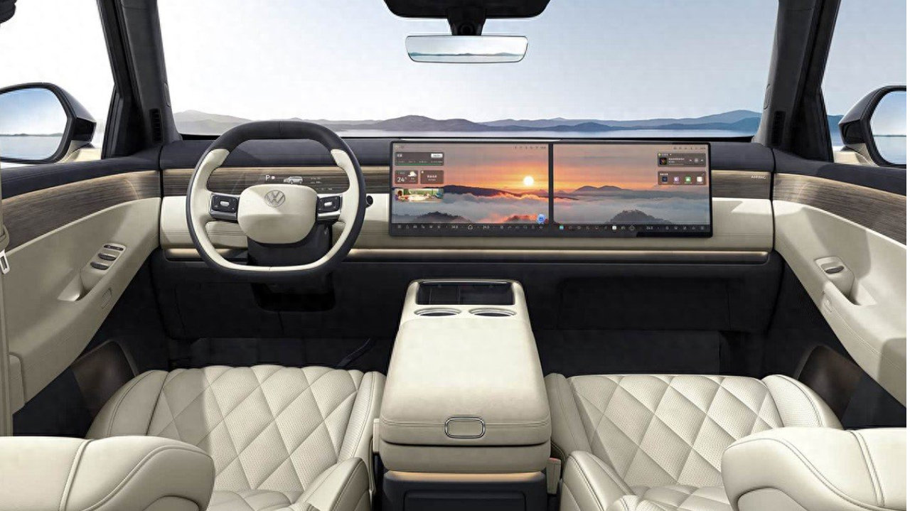 大众全新大型SUV将上市，车长5207mm，2+2+2座椅，配彩电+大沙发