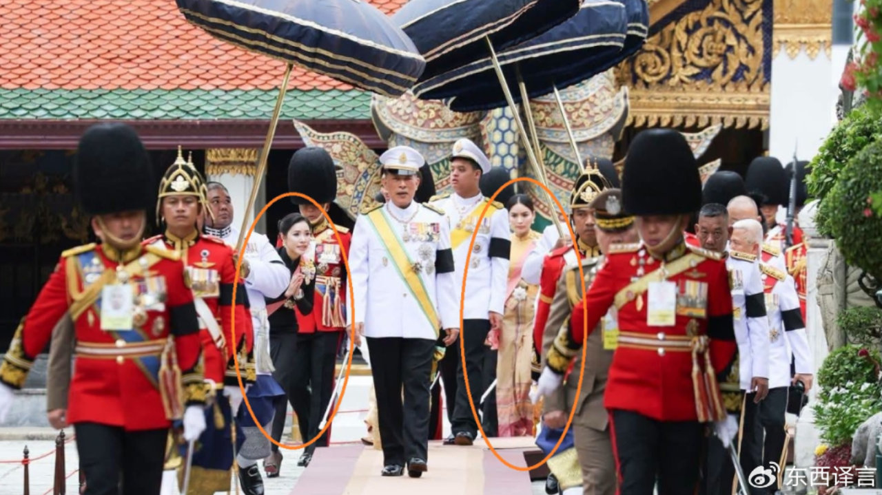 “花环夫人”亮相泰王寿典，锦衣华服比贵妃诗妮娜耀眼，引发猜测