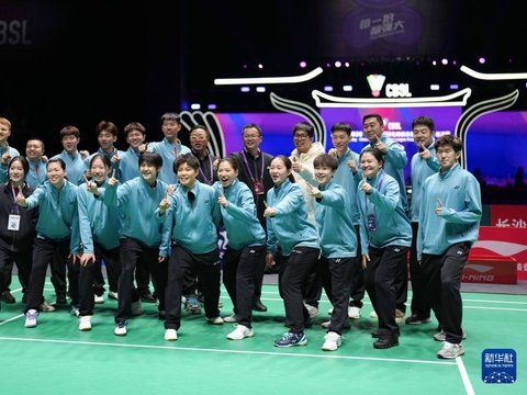 羽毛球——中国俱乐部超级联赛：厦门银行队获冠军