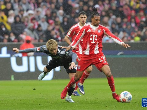 足球——德甲：拜仁慕尼黑胜法兰克福