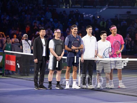 梦！幻！联！动！费德勒陈奕迅VS樊振东张之臻