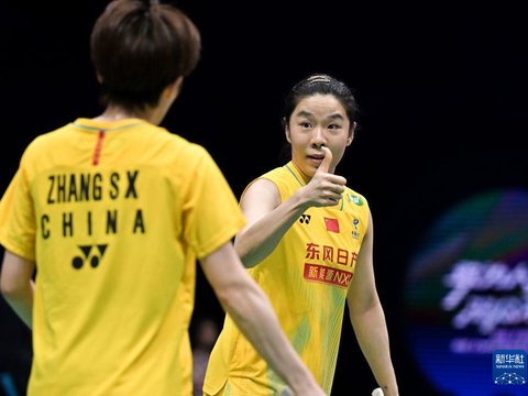 羽毛球——中国大师赛：贾一凡/张殊贤晋级女双八强