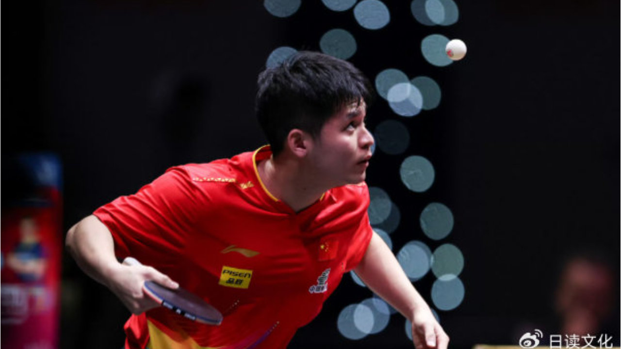 乒乓球亚锦赛，林诗栋3-0阿拉米扬