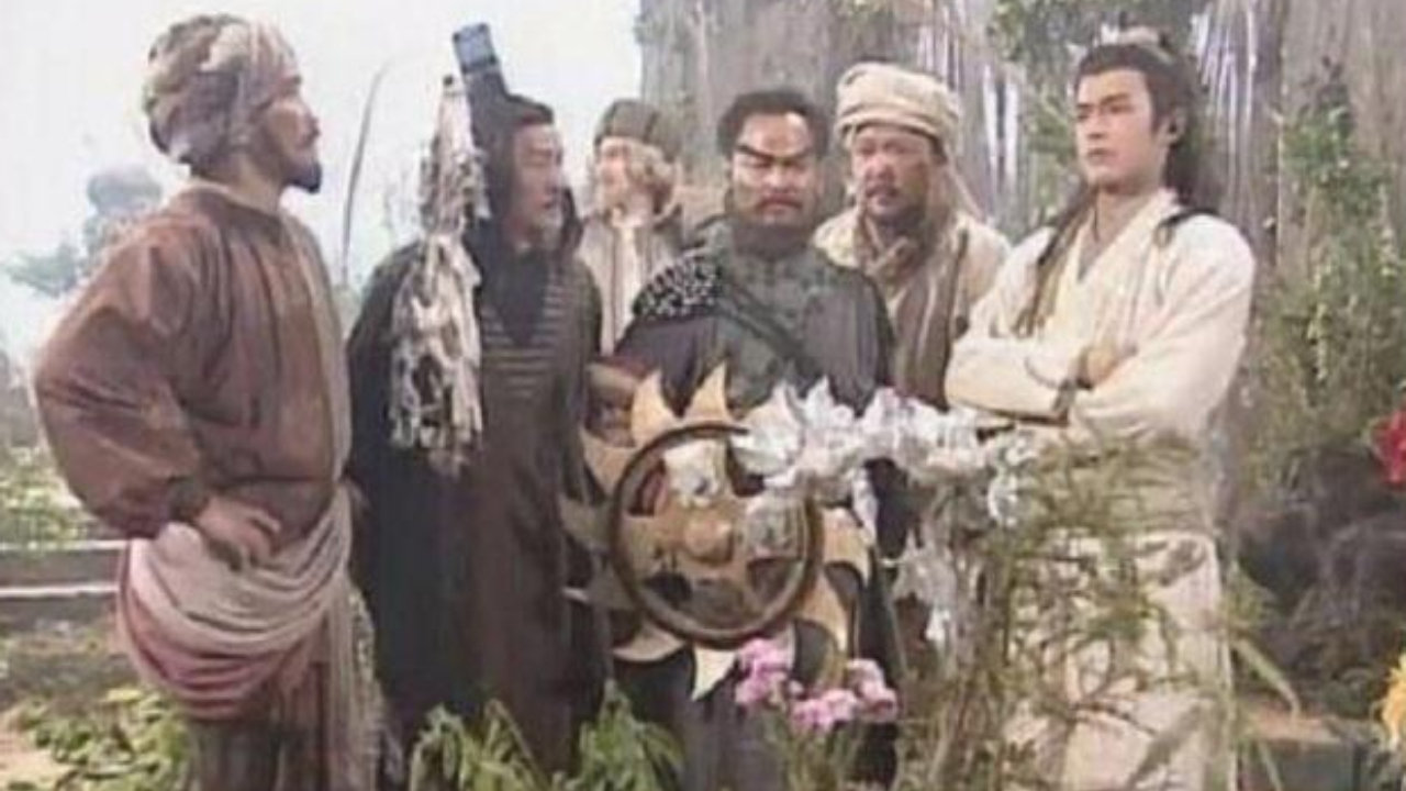 影视穿帮：唐僧的白衬衣不错，古天乐身后的瀑布是保鲜膜