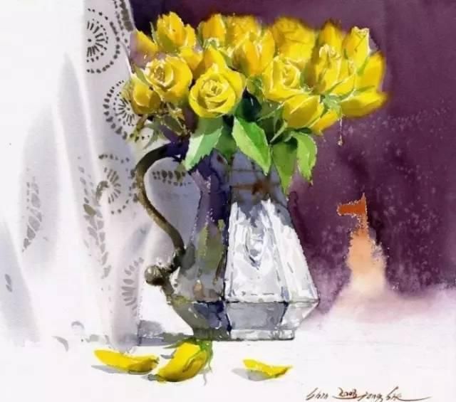 花卉绘：<a href=