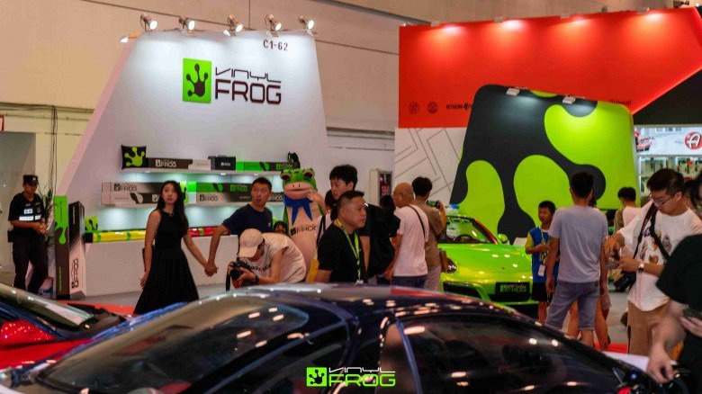 VF青蛙改色膜亮相苏州GT Show