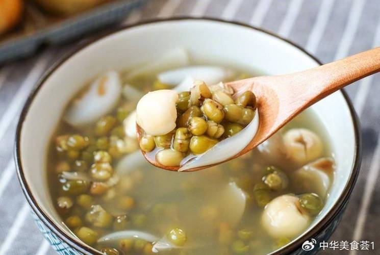 苏式绿豆汤特色 江南夏季消暑美食