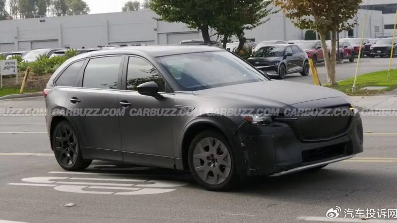 马自达伪装测试车曝光，或对标现代 Ioniq 5 和特斯拉 Model Y
