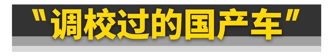 这些10万块国产车，居然都是保时捷调校的！