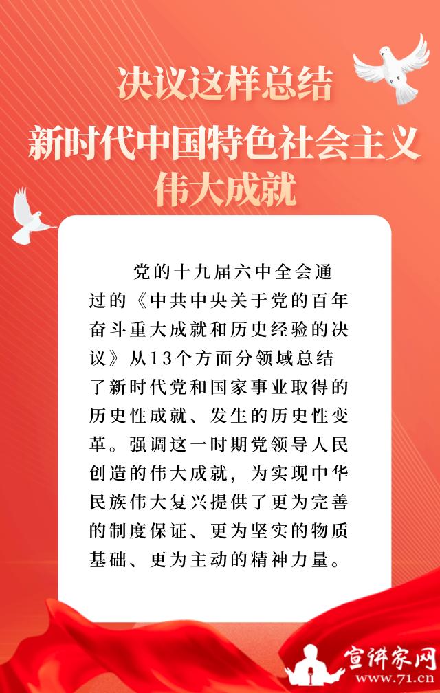 决议这样总结新时代中国特色社会主义伟大成就|视点休闲区蓝鸢梦想 - Www.slyday.coM 决议这样总结新时代中国特色社会主义伟大成就|视点休闲区蓝鸢梦想 - Www.slyday.coM