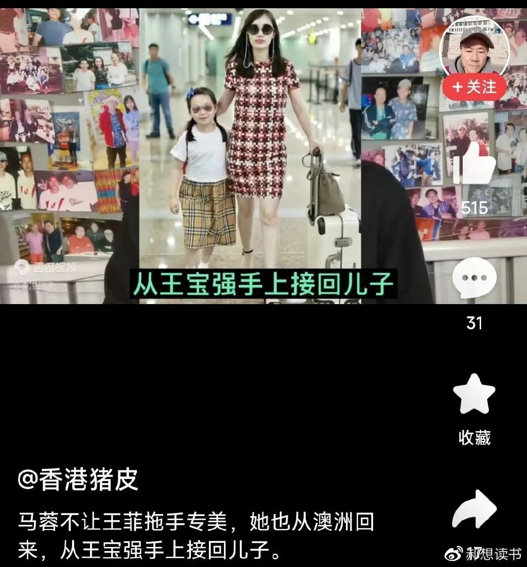 王宝强前妻马蓉移民澳洲,将儿子接到身边生活,宋喆出狱回家养猪