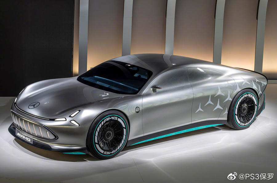 奔驰VISION AMG概念车发布： 预览2025年AMG全新电动车……