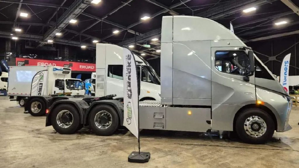 DeepWay深向智能化电动重卡亮相新西兰顶级车展