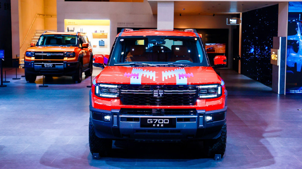 为赛场而生！纵横G700环塔版披“烈焰战袍”强势登场