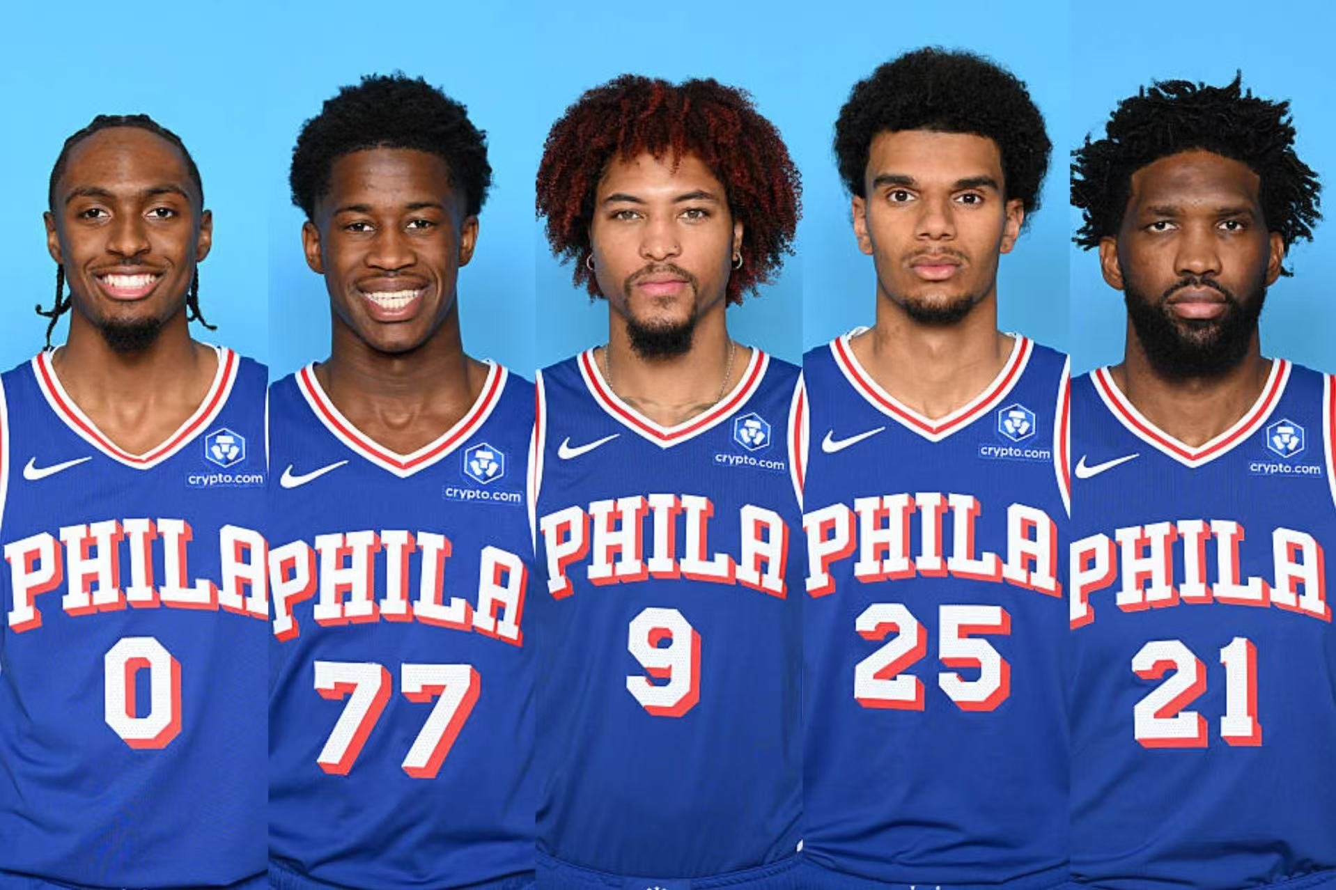 76人对阵湖人，恩比德詹姆斯领衔首发