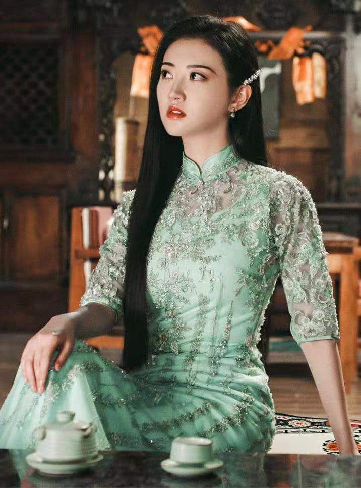 景甜新剧司藤穿旗袍的景甜太美了不愧是人间富贵花