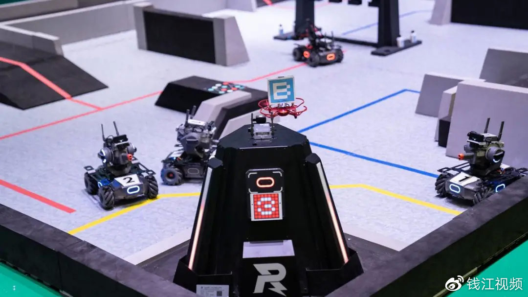 燃2021rmyc机甲大师青少年对抗赛浙江分站赛在杭二钱江火爆开赛
