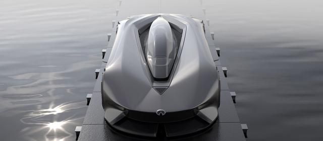 科幻十足!英菲尼迪qf灵感概念超级跑车渲染图 采用单座布局