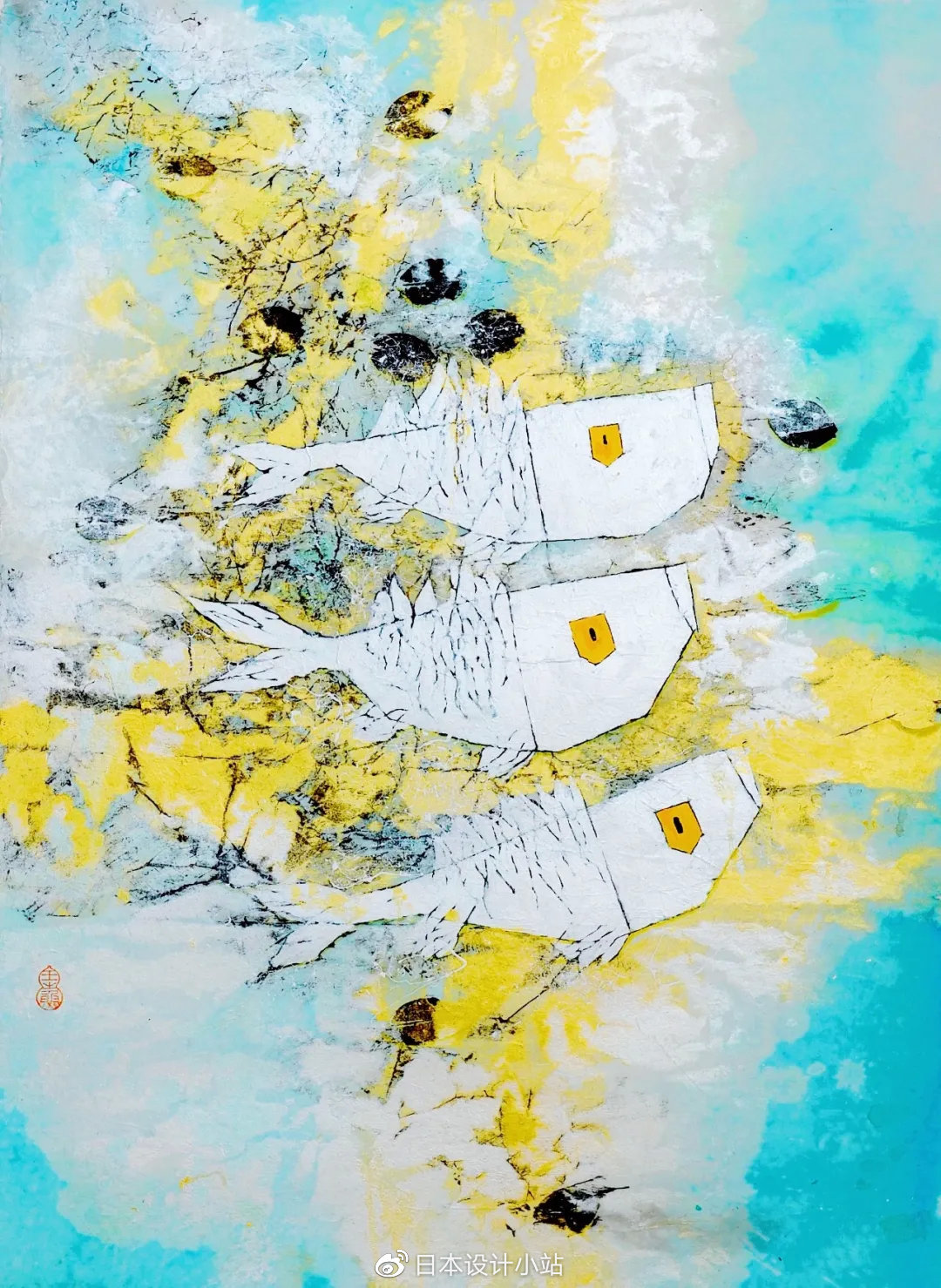 疫情期间艺术家们都在做什么 53岁旅日画家富士山下用