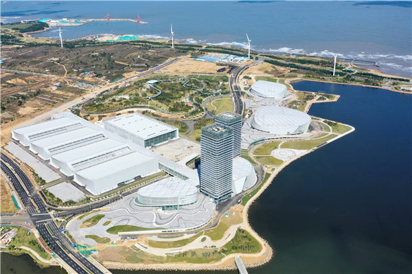 威海滨海科技 工业40时代 中建五局装饰公司威海国际经贸交流中心项目数字建造赋能装饰施工升级