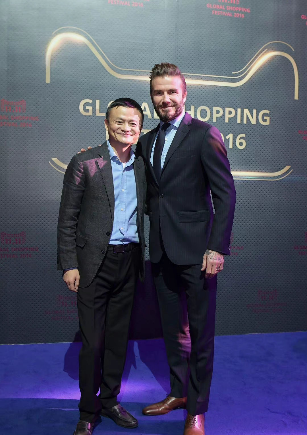 科比马云贝克汉姆大合影网友称这才是真正的高富帅