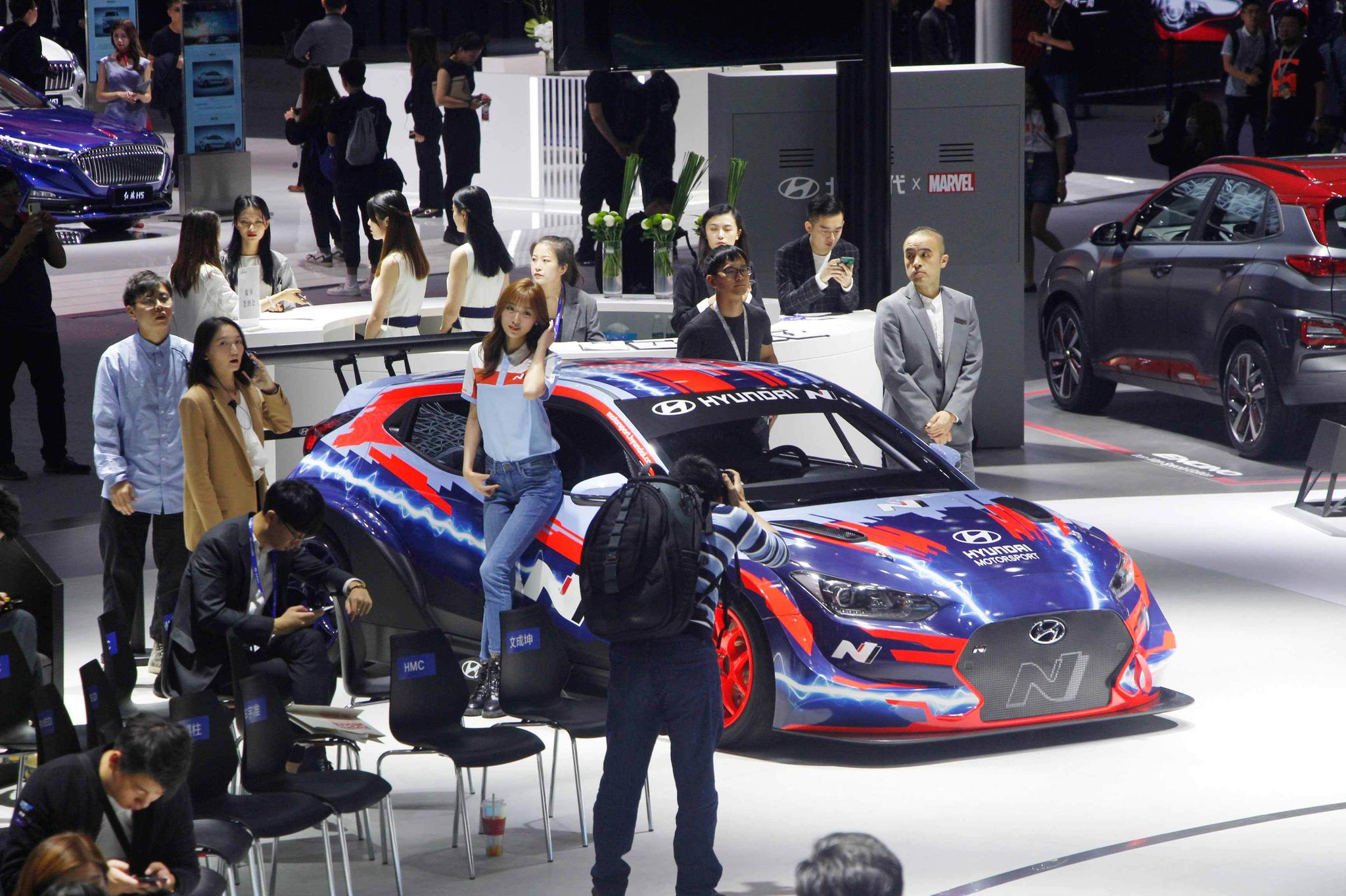 有没有在看车展的？