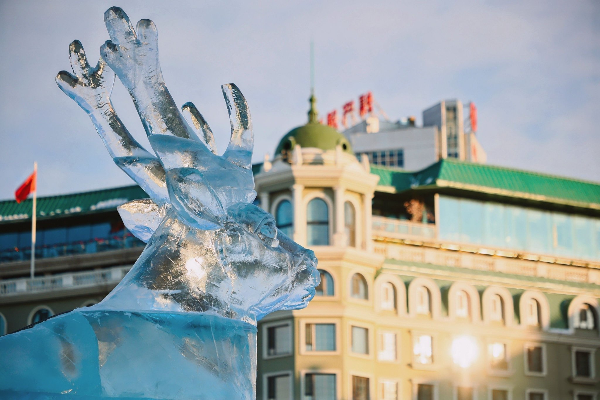 沃尔沃XC70哈尔滨零下30℃开启40天极寒挑战