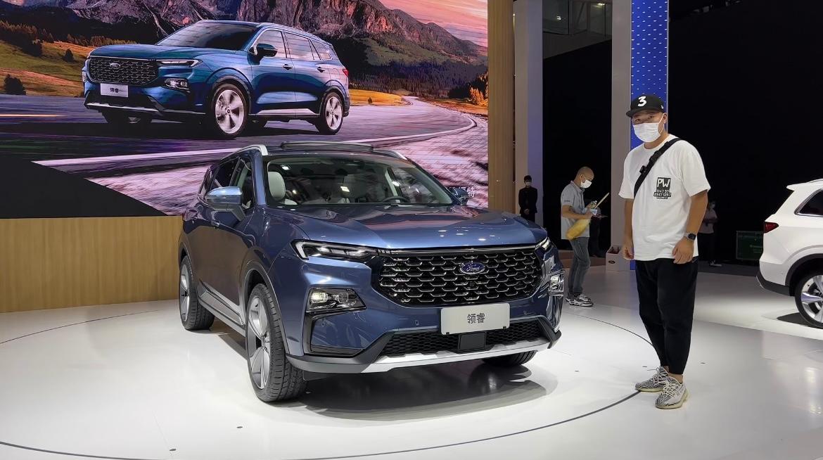 采用EVOS前脸，江铃福特全新中型SUV领睿登场