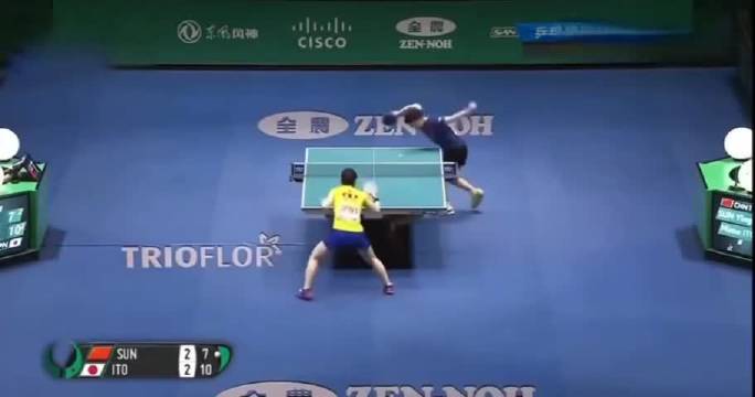 孙颖莎2019世界杯女团决赛逆转伊藤美诚助中国九连冠