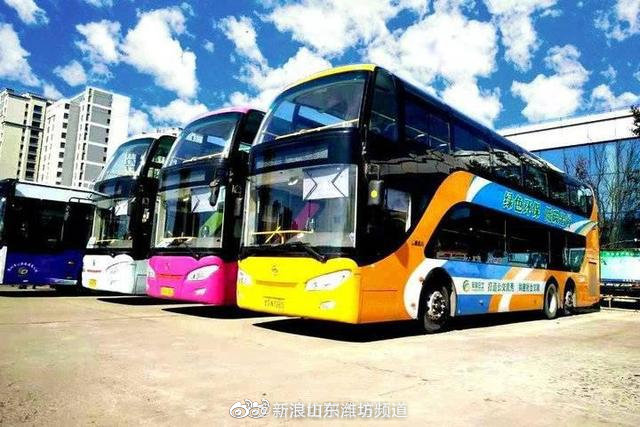 潍坊城区两条公交线路临时调整