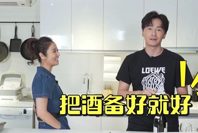 44岁林心如参加综艺要喝酒，谁注意到霍建华说了啥？好老公无疑！