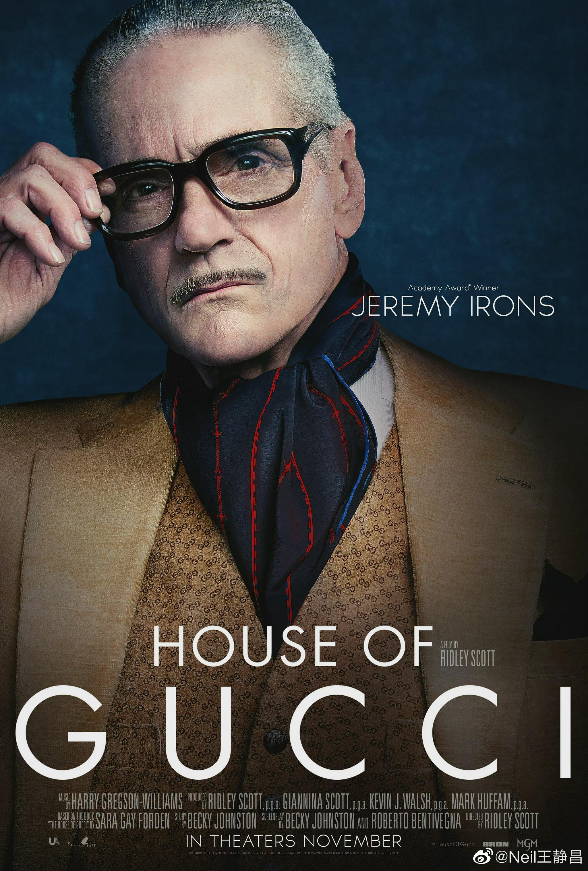 houseofgucci,mauriziogucci 《古驰之家 house of gucci 》几位主角的造型和原型人物的对比