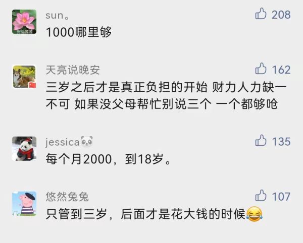 重磅调查!“每月补贴1000元,你愿意生育二孩、三孩吗?”多地已出手……休闲区蓝鸢梦想 - Www.slyday.coM 重磅调查!“每月补贴1000元,你愿意生育二孩、三孩吗?”多地已出手……休闲区蓝鸢梦想 - Www.slyday.coM