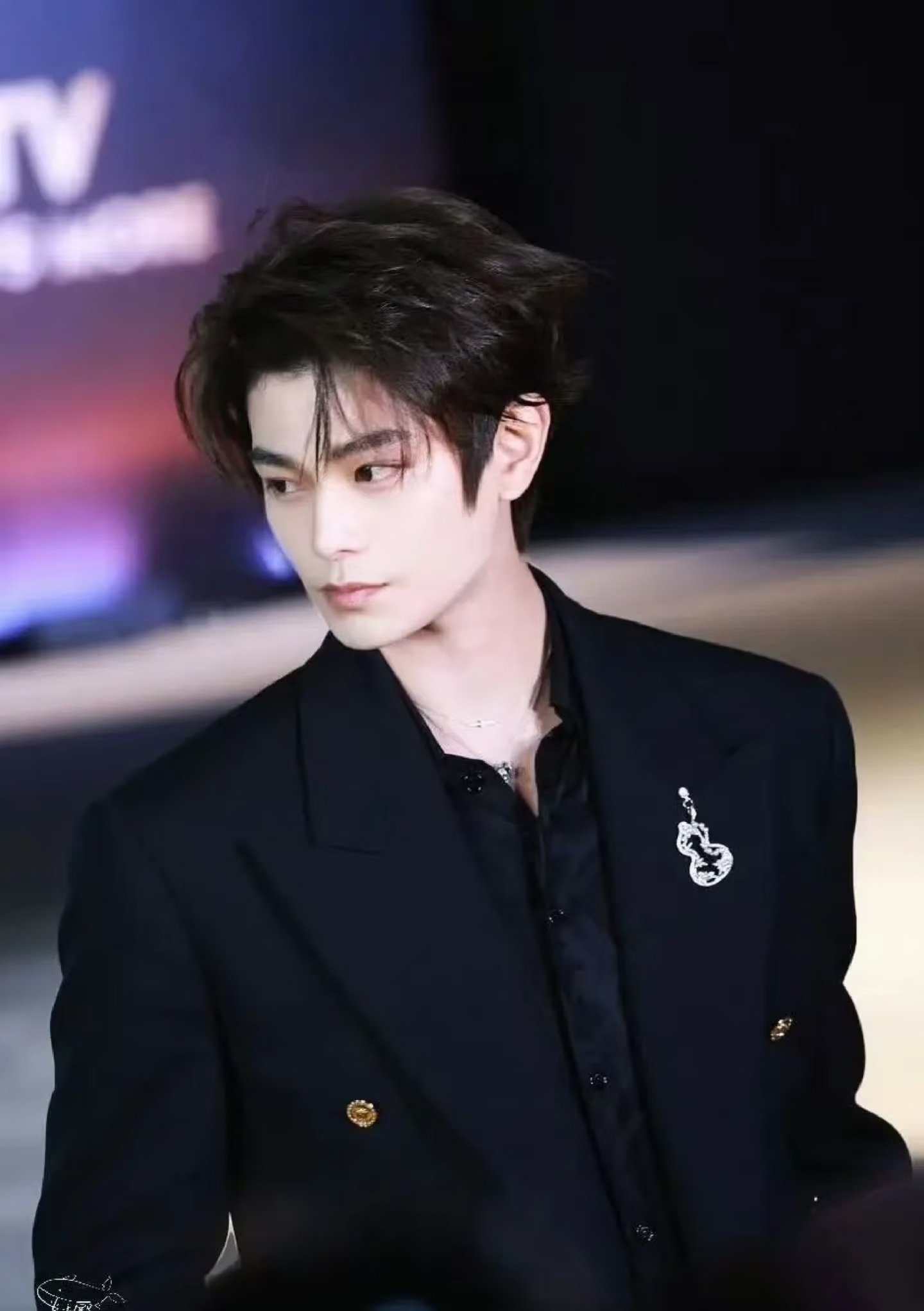 今天认识了一位明星——丁禹兮， 抱歉没凑齐个九宫格