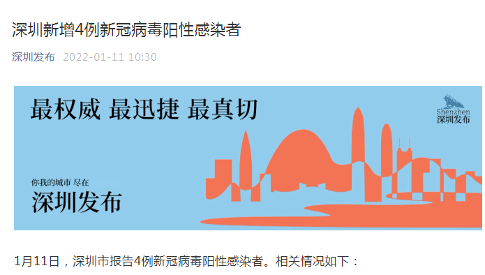 刚刚通报:内蒙古突泉县发现1例核酸初筛疑似阳性人员!深圳新增4例新冠病毒阳性感染者休闲区蓝鸢梦想 - Www.slyday.coM 刚刚通报:内蒙古突泉县发现1例核酸初筛疑似阳性人员!深圳新增4例新冠病毒阳性感染者休闲区蓝鸢梦想 - Www.slyday.coM