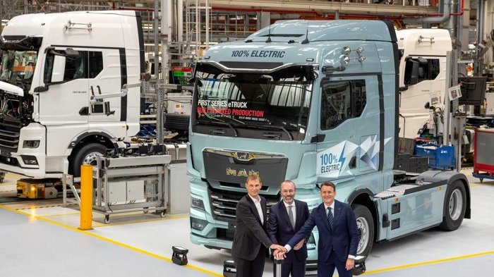 共线生产+夜间路试双推进 曼恩纯电卡车助力物流效率与绿色转型