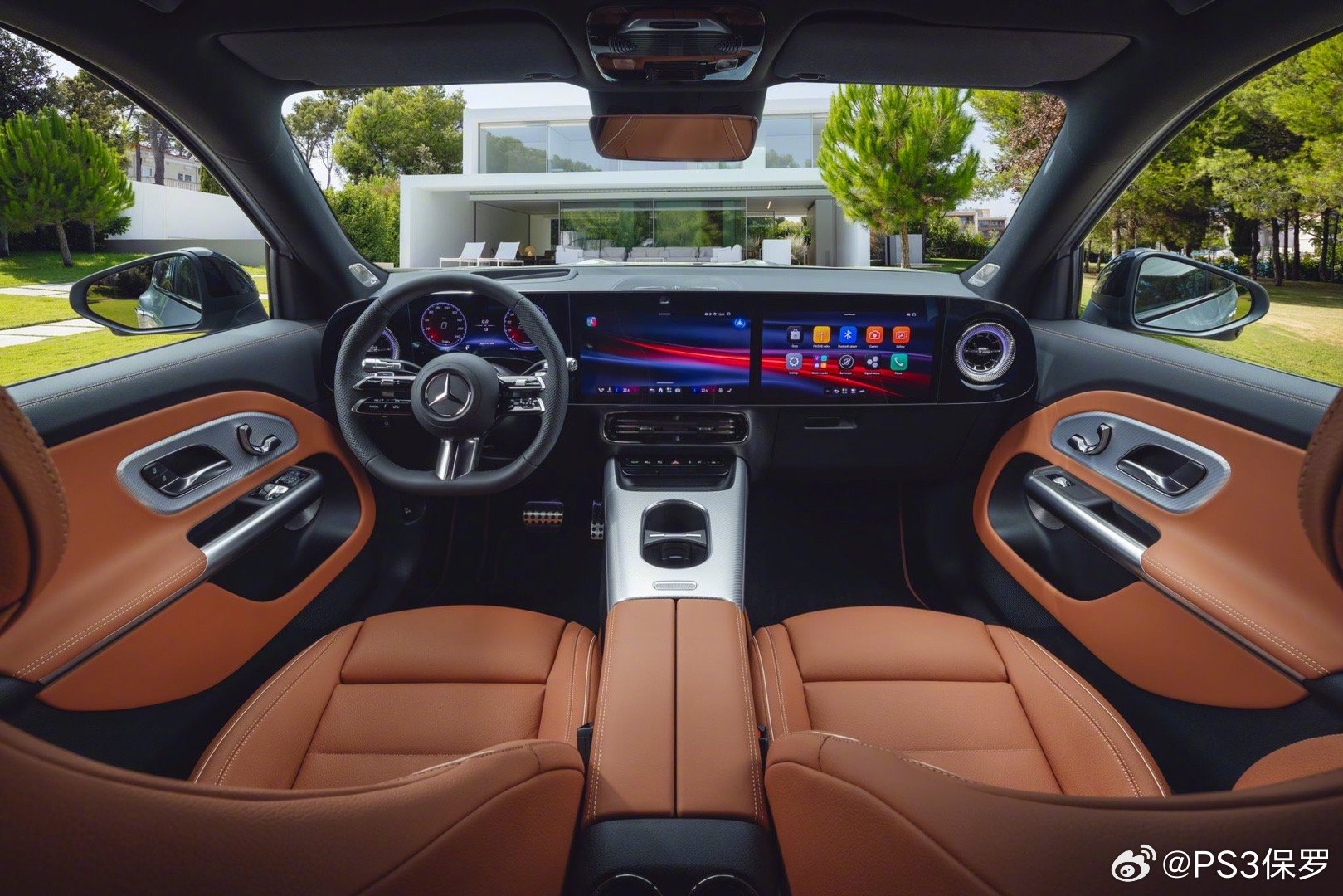 奔驰全新纯电GLB 12月8日发布，提供5座7座选择