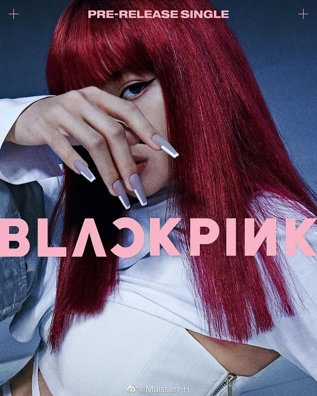 blackpink个人海报,blackpink海报四人 blackpink jennie lisa jisoo rosé 回归单人预告海报
