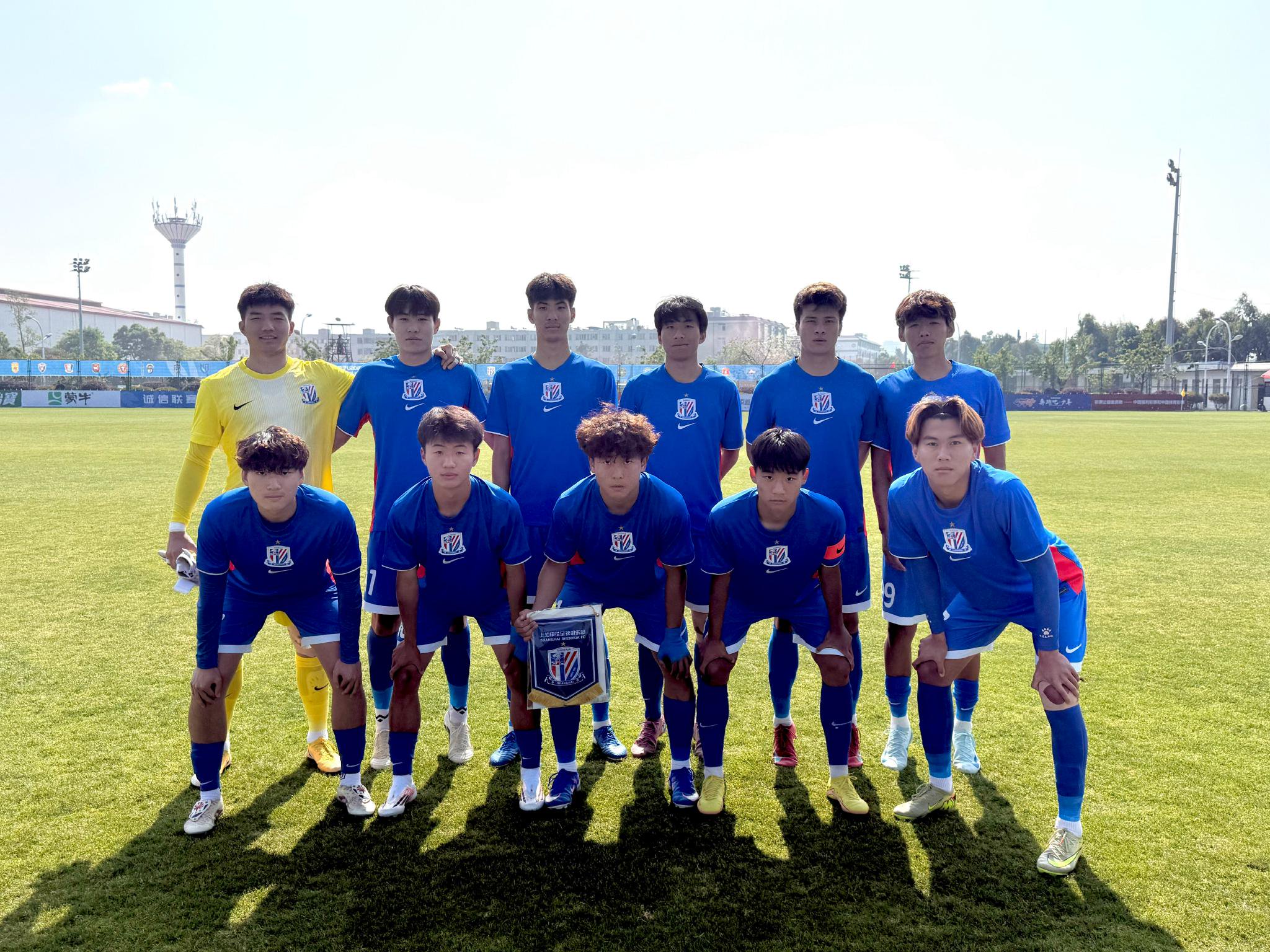 中青赛U20申花1-1平宁波，赵舒奕87分钟头球扳平
